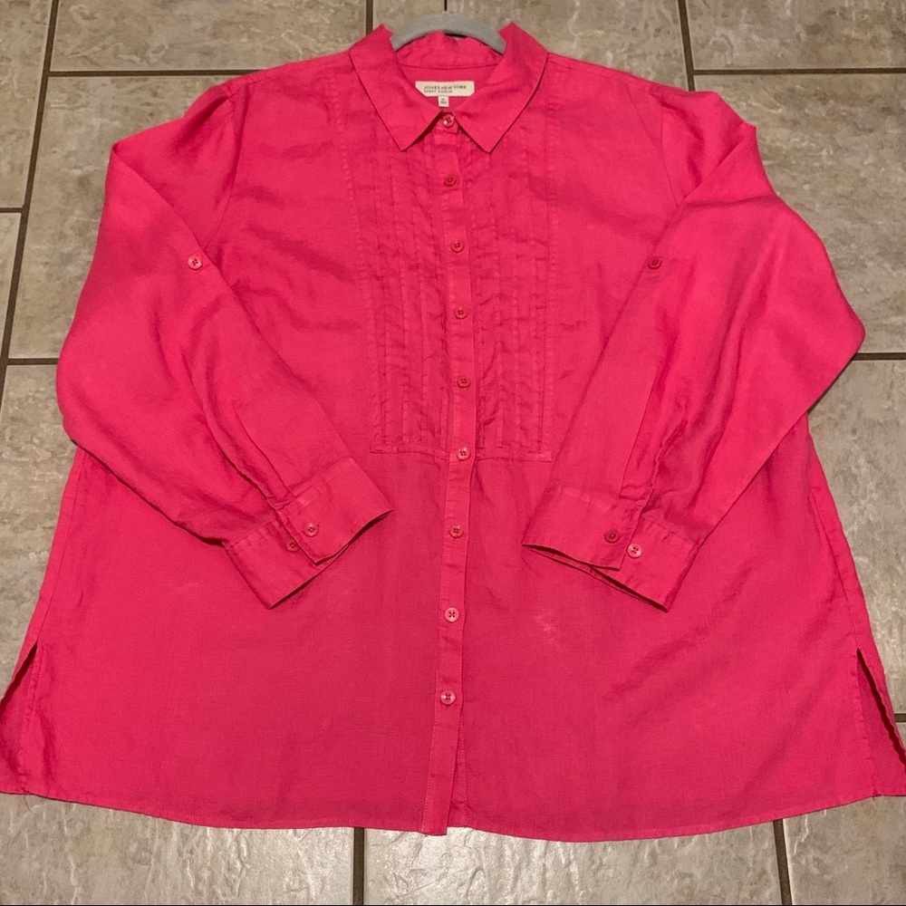 Jones New York Sport Woman linen top